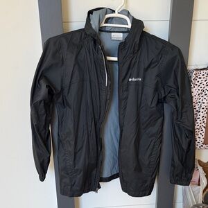 Columbia Kids Black Raincoat